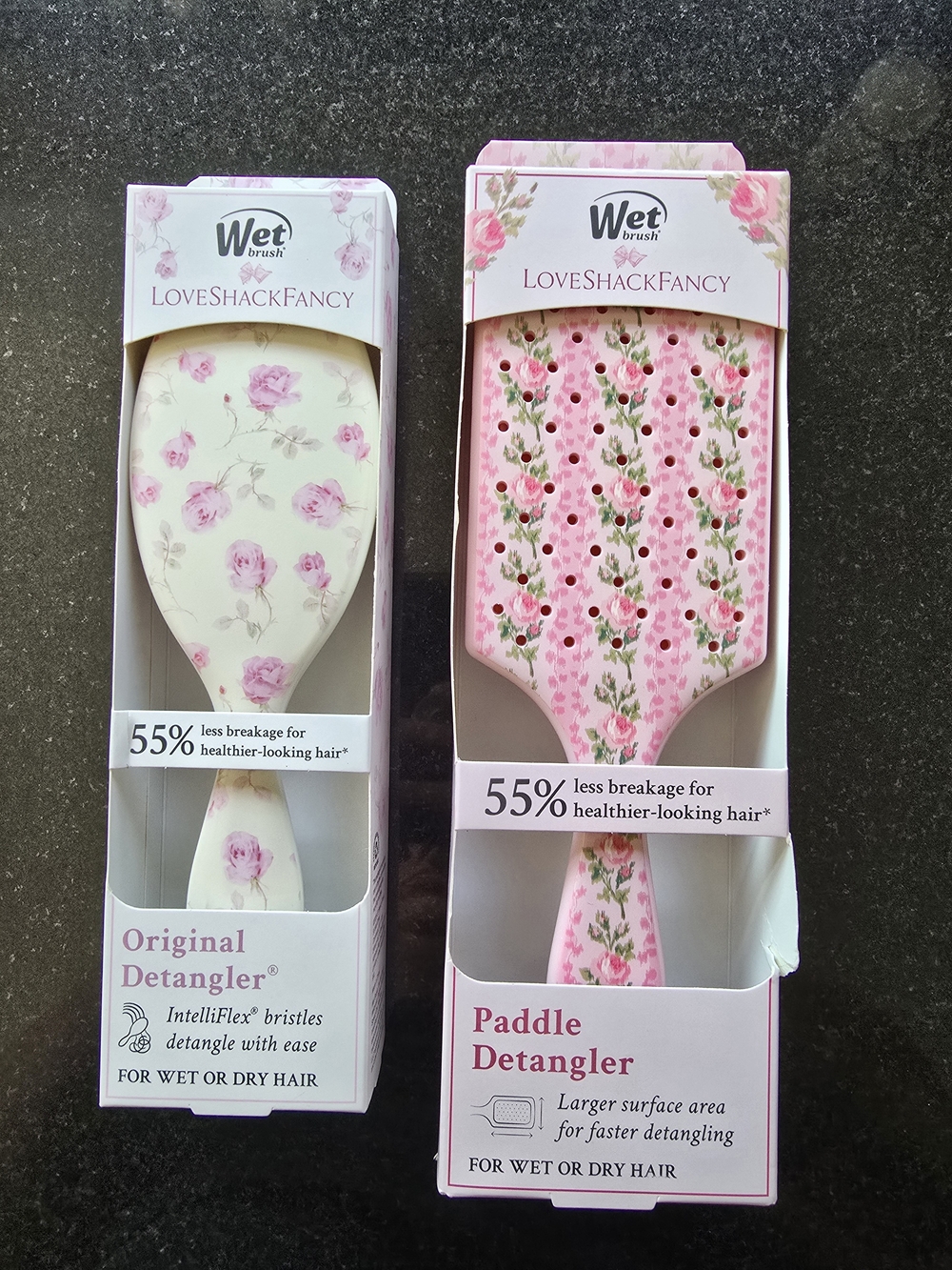 LoveShackFancy Wet Brush Detangler Duo